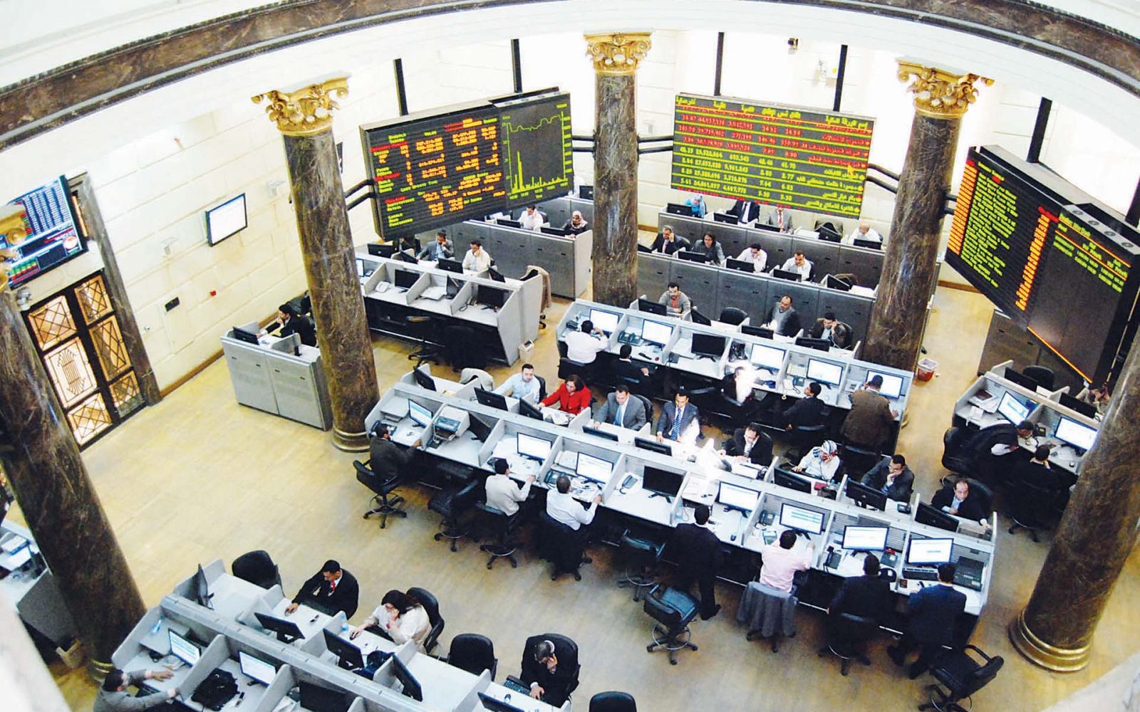 صعود قطاعات البورصة المصرية خلال جلسة الثلاثاء باستثناء هبوط 