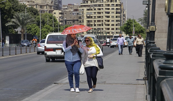 الارصاد: طقس حار نهارا على القاهرة الكبرى والعظمى بالعاصمة 34 درجة